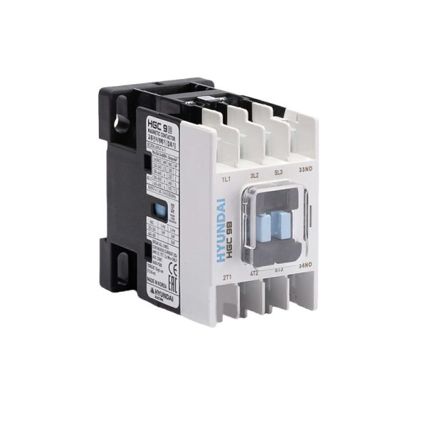 کنتاکتور 9 آمپر 4 کیلووات هیوندای بوبین 220VAC