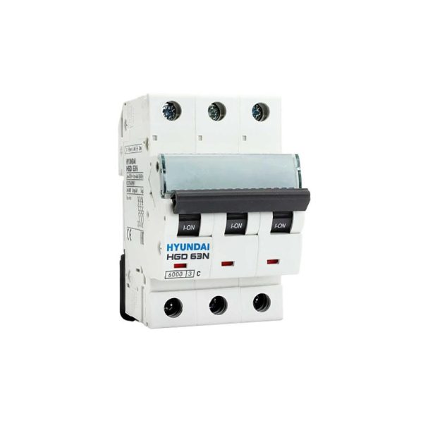 کلید مینیاتوری سه پل 16 آمپر هیوندای