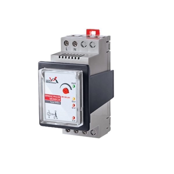 محافظ ولتاژ تکفاز (دو مینیاتور) برنا مدل SVR/D