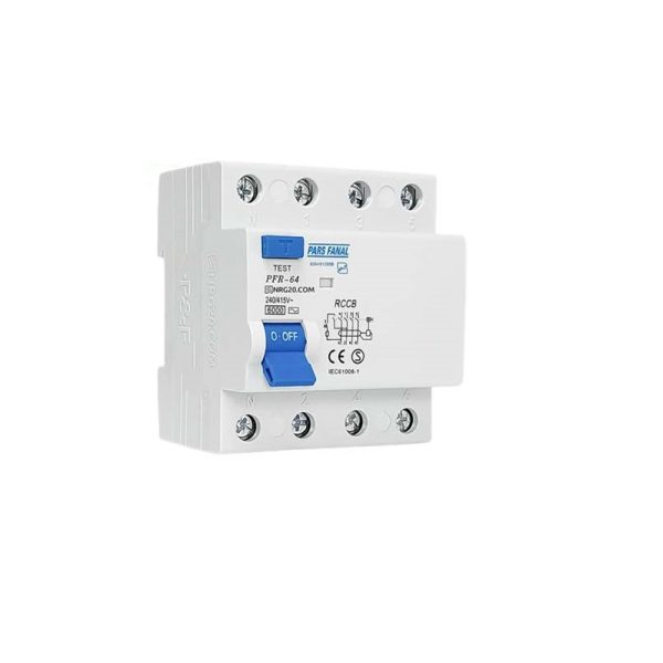 کلید محافظ جان چهارپل 40 آمپر پارس فانال