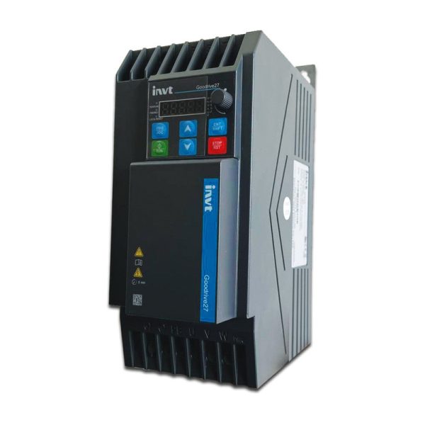 درایو (اینورتر) اینوت تکفاز به سه فاز توان 0.75 کیلووات GD27-0R7G-S2-B کاربری سنگین