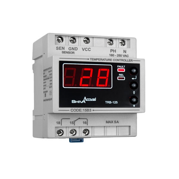 ترموستات ۱۲۵ تا ۵۰- درجه سانتیگراد شیوا امواج