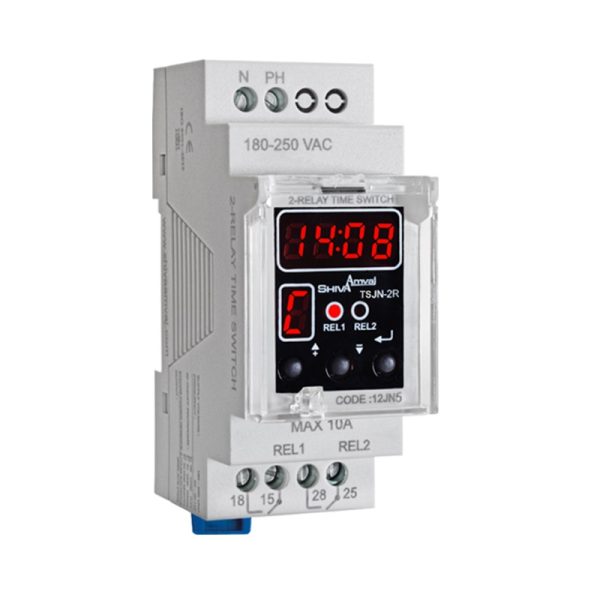 ساعت فرمان ۲ رله ای سری N شیوا امواج