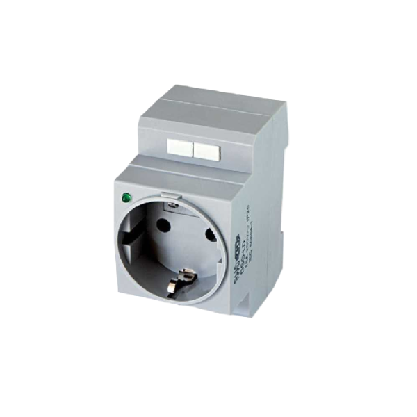 پریز ریلی چراغدار -كاوردار رعد (بسته 5 عددی)