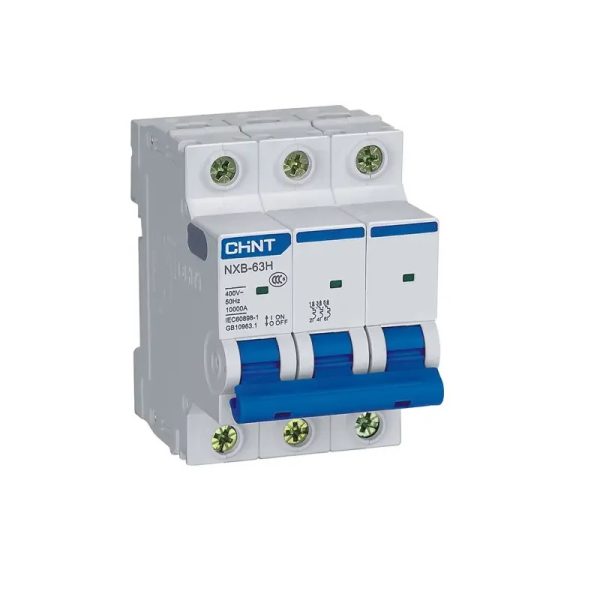 کلید مینیاتوری سه پل 63 آمپر چانت مدل NXB