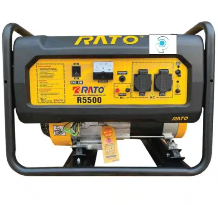 rato-3 شهرفاز - موتور برق بنزینی راتو ۳ کیلووات مدل R5500 تک فاز هندلی