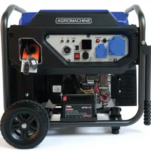 موتور برق بنزینی آگرو ۸ کیلووات مدل AG9500IOER اینورتری ریموت‌دار استارتی