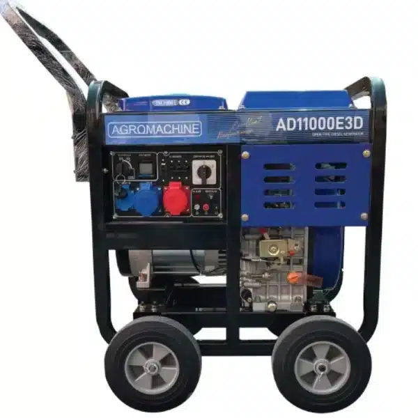 موتور برق دیزلی تک فاز و سه فاز آگرو ۹ کیلووات مدل AD11000E3D