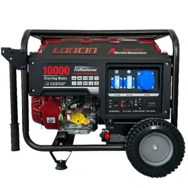 موتور برق بنزینی لانسین 7.7 کیلووات مدل LC10000DAS تک فاز